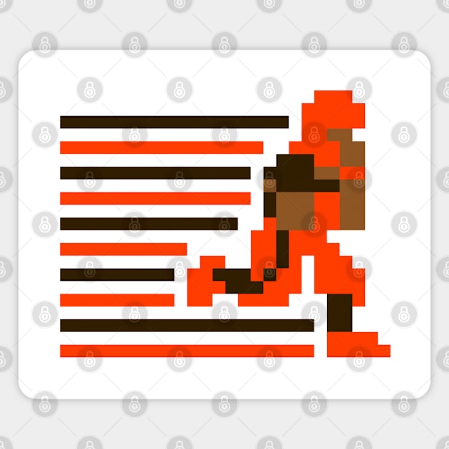 Tecmo Running Back - Cleveland Magnet by The Pixel League